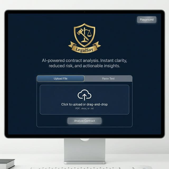 LegalSay - AI-Powered Legal Assistant